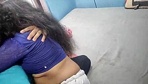 First-Time Anal Evening with Big Cock Housewife at Home!