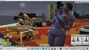 lucky dude's cock vanishes in thick asian's wide hips swallowing deep