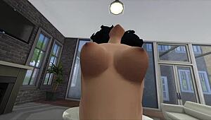 imagine selena gomez riding you cowgirl on sofa in this pov sex tape sims