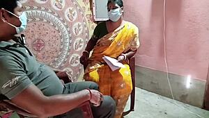 stepmom asks stepson for free massage then spreads wet milf pussy for licking