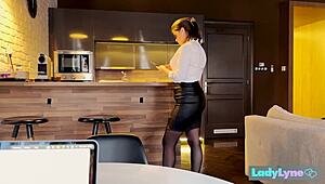 watch me tease my juicy shaved pussy while you jerk off good boy