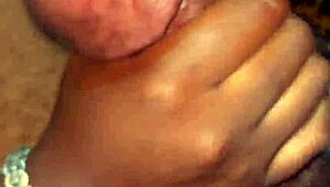 bbc massage turns into monster cock handjob explosion part 2