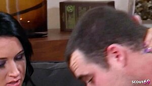 black hair teen angelica kitten's wild big dick ride