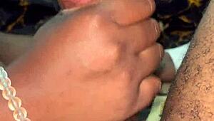 bbc massage turns into monster cock handjob explosion part 2