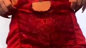 Red Panties Slip Aside for Deep Anal Assfucking Thrusts