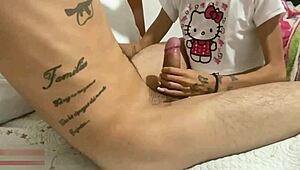 After shower homemade latina big tits workout fuck