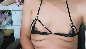 Rico's Thick Cock Thrusts Deep Inside Crossdressing Transsexual's Tight Hole. Intense Penetration Unfolds Passionately