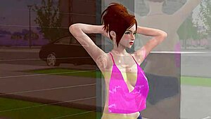 Huge Tits Redhead Unleashes Wild Arizona Play.