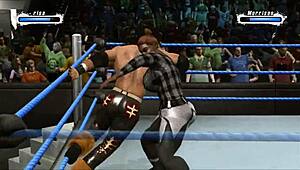 marrisa feels the wrestling fetish heat against john morrison's power moves