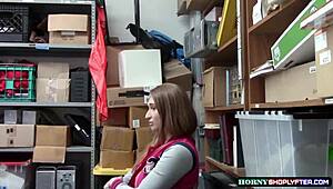 skylar, does mall cop's big cock stretch your teen pussy enough