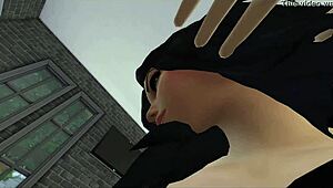 imagine selena gomez riding you cowgirl on sofa in this pov sex tape sims