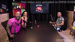 watch negro top delícia's sensual cast compilations in sheer red part 3!