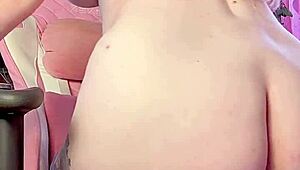 Ripping clothes for huge dildo in hairy gaping wet pussy play