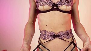 Sexy Silk Lingerie Try On Hannahjames710