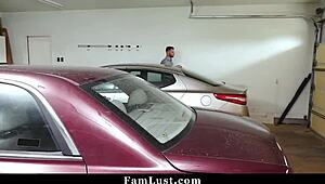 wanna see this teen flash her pussy for stepdad?