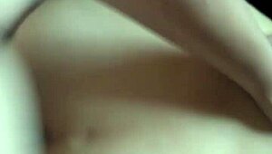 Petite Ukrainian tattoo brunette rides big cock