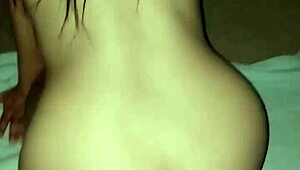 Submissive Cheating Wife Sucks Neighbor Cock Behind Husband