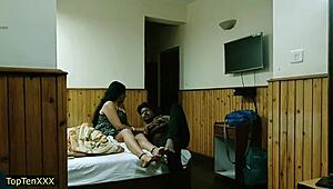 Hot Bhabhi Surrenders To Devar's Black Cock Passion