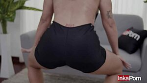 Curvy Latina Michelle Zurita Big Tits Casting From Candy Seller To Pornstar