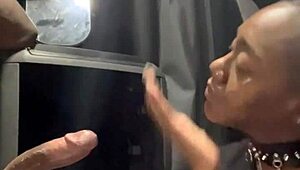 wanna train this petite ebony's throat with monster bbc face fucking till cum?