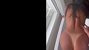 I Tightened My Dress Roommate Couldn't Resist Shower Fuck