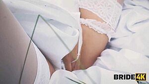 i couldn't resist that bride running off to ride the shepherd's cock outdoors