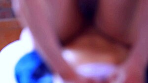 Shy petite Indian teen aunt sneaks college stud orgasm in solo house