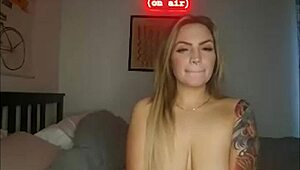 Meet Madi the Baddie! Tattooed Slut's Big Tits Ass Casting Interview!