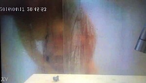 oh man, german wife cums hard in shower... caught on hidden cam!