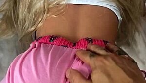 pervy hubby hooked on tight stepdaughter sex doll pussy outdoors 🍑🔥