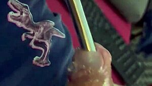 just casually fucking this cock after work with urethral sounding