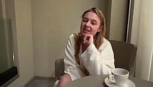 delivery guy bends fat bbw over slams big cock deep in pussy creampie finish