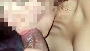 young big ass babe sucks dick like her favorite lollipop treat