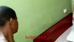 curvy ebony bbw chokes on monster black cock before wet anal assfucking