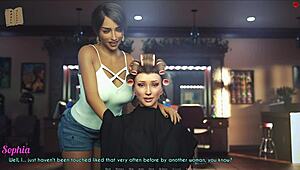 a wife and her stepmother play a naughty game that escalates fast!