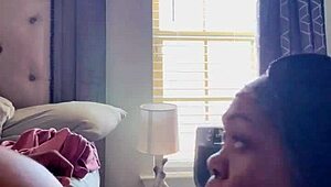 black dudes get that sloppy bonnet toppy with ebony curvy spit and cum licks 😈💦