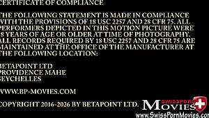 Bound German Slaves Natalia Aileen Tortured in Dungeon for Shemale Cumshots