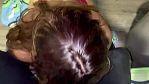 latina culona so horny sucking teacher's pervert cock juicy ass shaking cum covered tight pussy