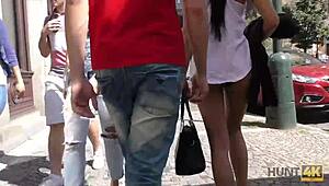 hunt4k nerd watches muscular stranger fuck his girlfriend hard