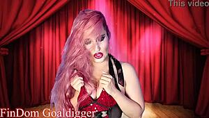 hey slave, jessica rabbit's sultry voice commands your jerk off with her kinky rabbit toy cosplay 😈🐰