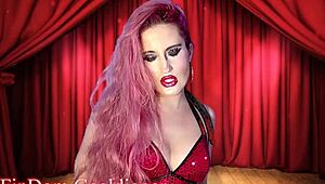 hey slave, jessica rabbit's sultry voice commands your jerk off with her kinky rabbit toy cosplay 😈🐰