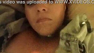 ginger paris stuffs pussy with marshmallows then pisses