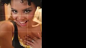 check out curly haired petite ebony teen selva lapiedra deepthroating then anal riding monster cock in lingerie