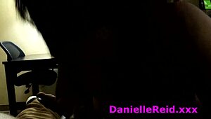 god, danielle reid's ebony whore blowjob makes me explode every time