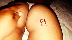 Groping My Sexy Stepsister's Enormous Mexican Ass Cheeks