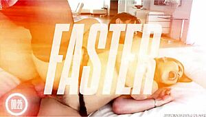 Chubby Milf Big Tits Deepthroat Contest POV Jerk Off Challenge With Metronome Rhythm