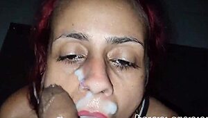 I Hire Sister-In-Law's Prostitute for Deep Throat Until Mouth Cum Explosion