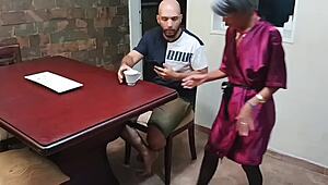 Stepsiblings Home Alone Rip Clothes for Wild Spanish Creampie Fuck