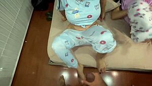 I catch my friend sucking my stepbrother's dick so I fuck her boyfriend hard in revenge!