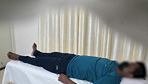 yo nurse gives patient the best happy ending massage right in the hospital
